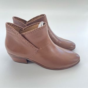 Jack Rogers Sadie Brown Leather Bootie